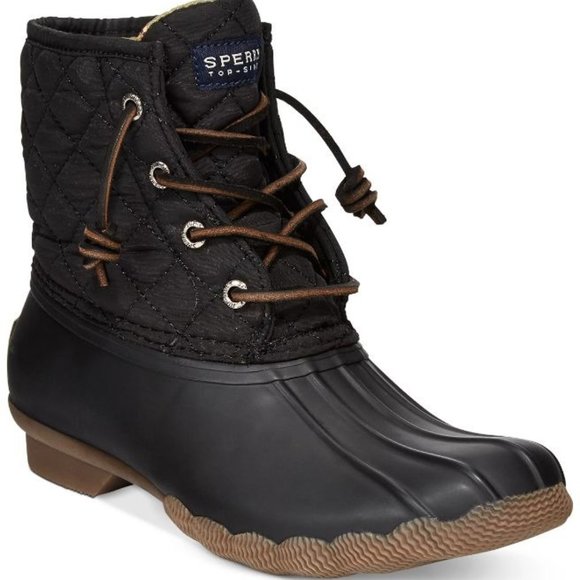 Sperry Shoes - SPERRY Women's Saltwater Quilted Duck Booties